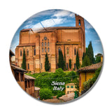 Italy Siena 3D Fridge Magnet Crystal Glass