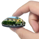 Italy Sorrento SquareÈn’ì.png 3D Fridge Magnet Crystal Glass