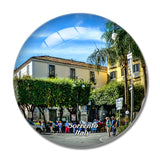 Italy Sorrento SquareÈn’ì.png 3D Fridge Magnet Crystal Glass