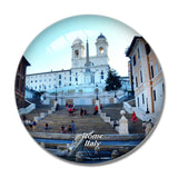 Italy Spanish Steps 3D Fridge Magnet Crystal Glass