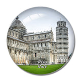 Italy Square of Miracles Pisa 3D Fridge Magnet Crystal Glass