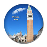 Italy St. Mark's Square Cathedral Venice 3D Fridge Magnet Crystal Glass