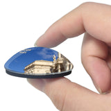 Italy Syracuse Square Sicily 3D Fridge Magnet Crystal Glass