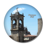 Italy The High  Bergamo 3D Fridge Magnet Crystal Glass