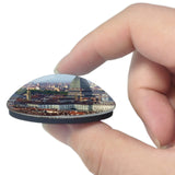 Italy Turin 3D Fridge Magnet Crystal Glass