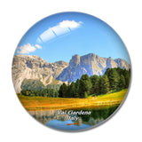 Italy Val Gardena 3D Fridge Magnet Crystal Glass