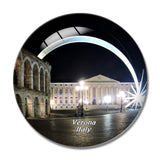 Italy Verona Arena 3D Fridge Magnet Crystal Glass