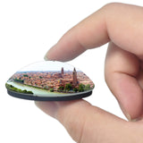 Italy Verona 3D Fridge Magnet Crystal Glass