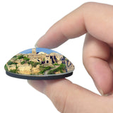 Italy Viterbo 3D Fridge Magnet Crystal Glass
