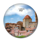 Italy Volterra 3D Fridge Magnet Crystal Glass