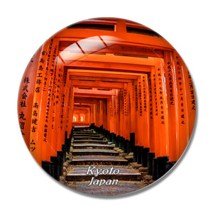 Japan Fushimi Inari-taisha Shrine Kyoto 3D Fridge Magnet Crystal Glass