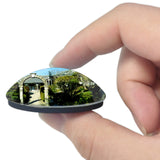 Japan Glover Garden Nagasaki 3D Fridge Magnet Crystal Glass