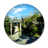 Japan Glover Garden Nagasaki 3D Fridge Magnet Crystal Glass