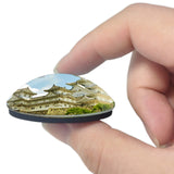 Japan Himeji Castle 3D Fridge Magnet Crystal Glass