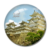 Japan Himeji Castle 3D Fridge Magnet Crystal Glass