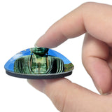 Japan Kamakura 3D Fridge Magnet Crystal Glass