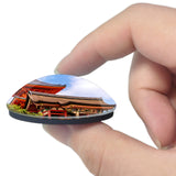 Japan Kiyomizu-dera Temple Kyoto 3D Fridge Magnet Crystal Glass