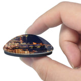 Japan Mount Inasayama Nagasaki 3D Fridge Magnet Crystal Glass