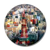 Japan Odori Park Sapporo 3D Fridge Magnet Crystal Glass