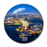 Japan Osaka 3D Fridge Magnet Crystal Glass