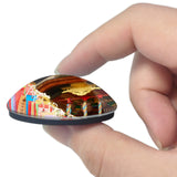 Japan Sendai 3D Fridge Magnet Crystal Glass