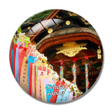 Japan Sendai 3D Fridge Magnet Crystal Glass