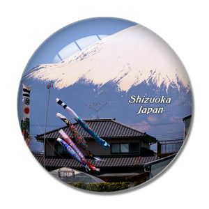 Japan Shizuoka 3D Fridge Magnet Crystal Glass