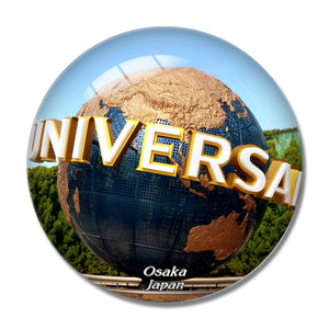 Japan Universal Studios Japan Osaka 3D Fridge Magnet Crystal Glass