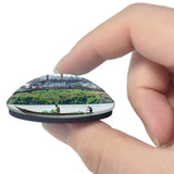 Kampala Uganda 3D Fridge Magnet Crystal Glass