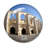 Katara Cultural Village Doha Qatar 3D Fridge Magnet Crystal Glass