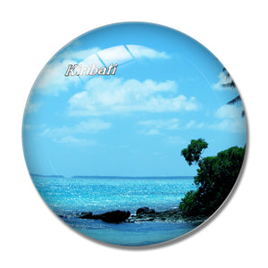 Kiribati.png 3D Fridge Magnet Crystal Glass