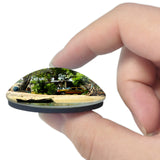 Kotu Beach Gambia 3D Fridge Magnet Crystal Glass