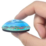 La Digue Island Seychelles 3D Fridge Magnet Crystal Glass