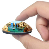 Lagos Nigeria 3D Fridge Magnet Crystal Glass