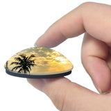 Lagos Nigeria 3D Fridge Magnet Crystal Glass