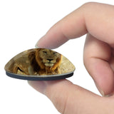 Lion Mauritius 3D Fridge Magnet Crystal Glass