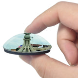 Lome Togo 3D Fridge Magnet Crystal Glass