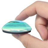 Mahe Island Seychelles 3D Fridge Magnet Crystal Glass