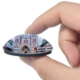 Malabo Guinea 3D Fridge Magnet Crystal Glass