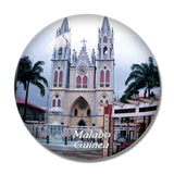 Malabo Guinea 3D Fridge Magnet Crystal Glass