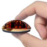 Malaysia Baba & Nyonya Heritage Museum Melaka 3D Fridge Magnet Crystal Glass