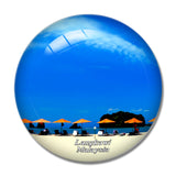 Malaysia Cenang Beach Langkawi 3D Fridge Magnet Crystal Glass