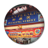 Malaysia Jalan Petaling Kuala Lumpur 3D Fridge Magnet Crystal Glass