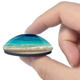 Malaysia Kapalai Island Semporna 3D Fridge Magnet Crystal Glass