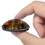 Malaysia Kuala Lumpur 3D Fridge Magnet Crystal Glass