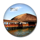 Malaysia Mabul Island Semporna 3D Fridge Magnet Crystal Glass