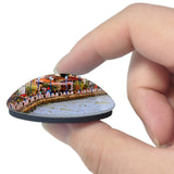 Malaysia Malacca River Melaka 3D Fridge Magnet Crystal Glass