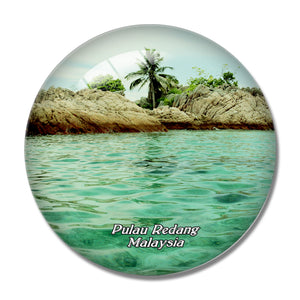 Malaysia Pulau Redang 3D Fridge Magnet Crystal Glass