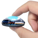 Malaysia Semporna 3D Fridge Magnet Crystal Glass