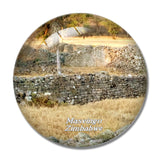 Masvingo Zimbabwe 3D Fridge Magnet Crystal Glass